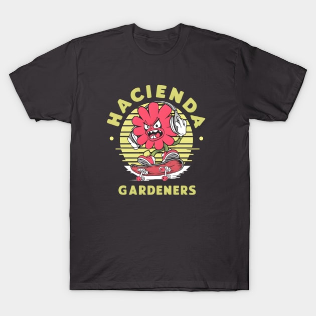 HG Flower Skater T-Shirt by Hacienda Gardeners